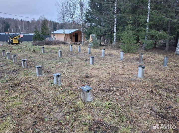 Сваи для фундамента