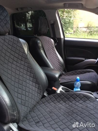 Накидки на сидения универсальные чёрные