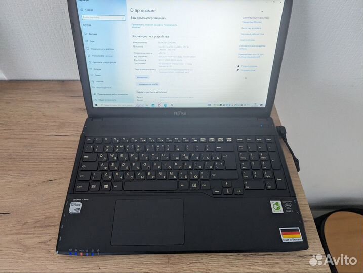 Ноутбук Fujitsu lifebook AH544/G32