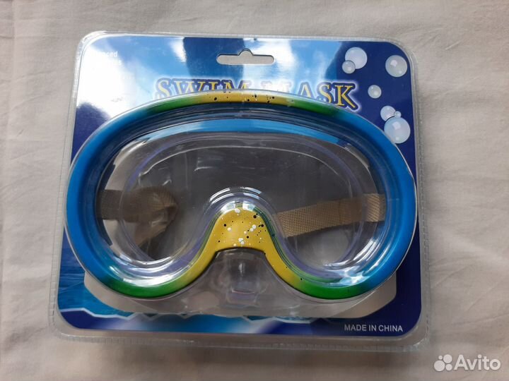 Маска детская для плавания новая