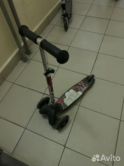 Самокат детский трехколесный и двухколесный