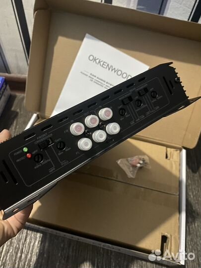 Усилитель alpine 446 (4 канала 1800watts)