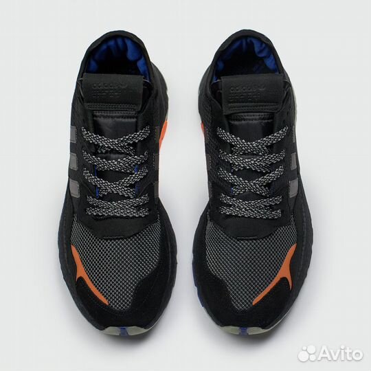 Кроссовки Adidas Nite Jogger Black Orange