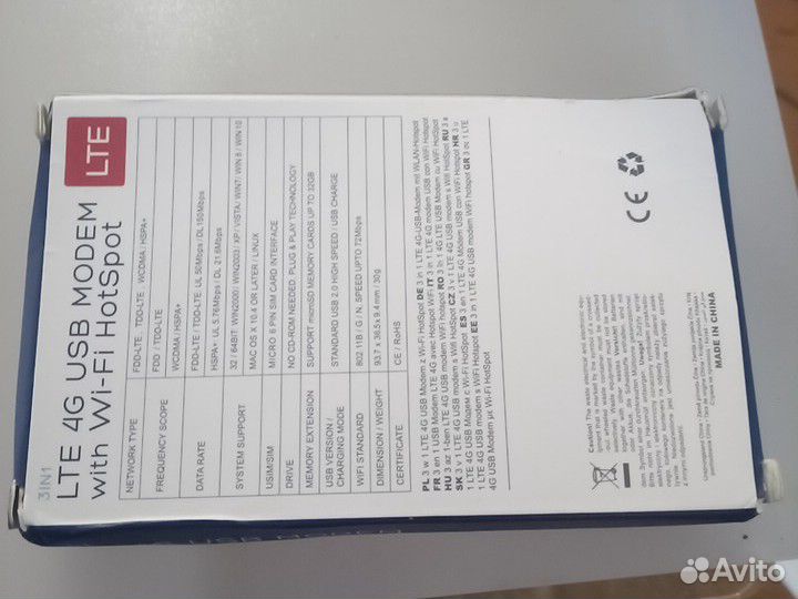 4g модем с точкой доступа