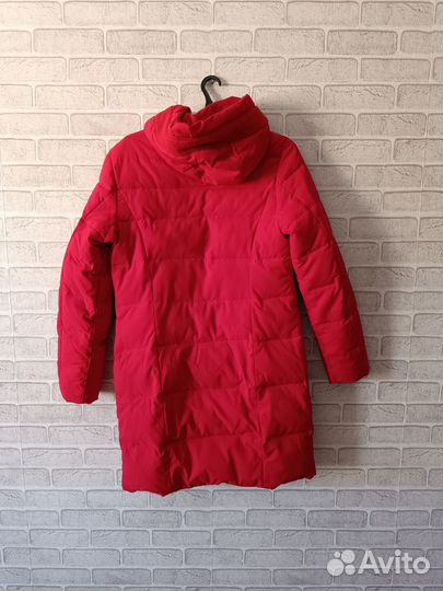 Куртка демисезонная красная жен 46-48р