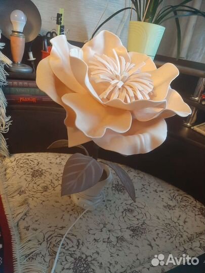 Торшер роза