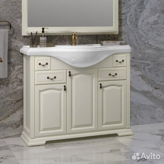 Мебель для ванной Опадирис Риспекто 105 слоновая кость