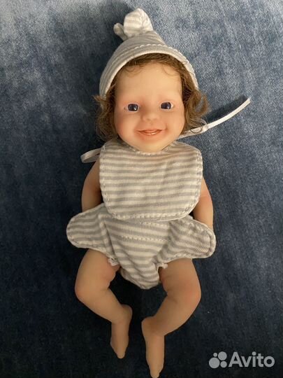 Кукла реборн полностью силиконовый 16 см