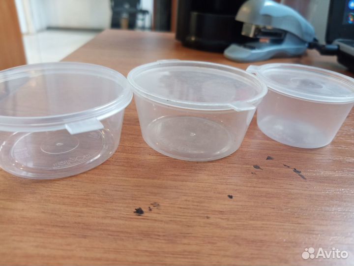 Соусники, коробки под пиццу