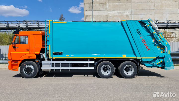 Мусоровоз 18м3 для вывоза крупногабаритного мусора