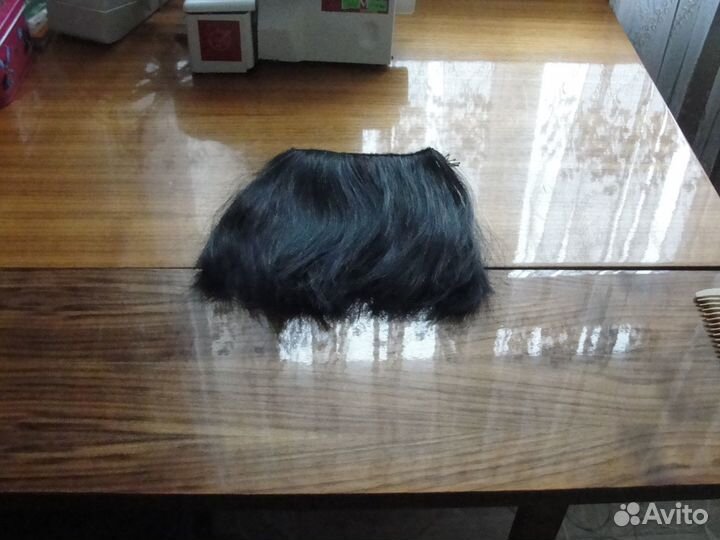 Трес из нат.волос для шиньона или пучок -резинки