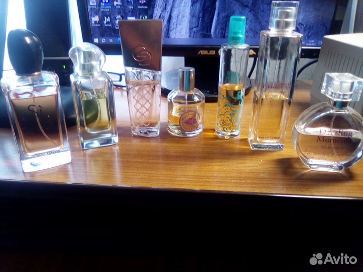 Снятый парфюм Avon Oriflame Yves Rocher