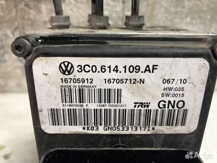 Блок абс Volkswagen Passat B6