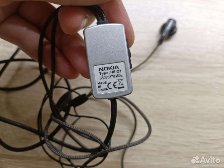 Наушники nokia type HS-23 оригинал