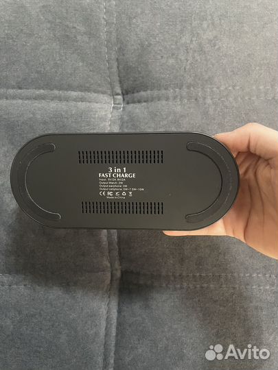 Беспроводная зарядная станция Fast charge 3 в 1