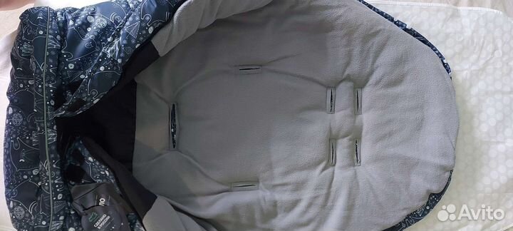 Зимний конверт в коляску мимими