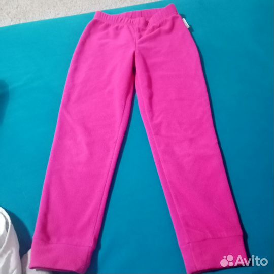 Флисовые штаны для девочки