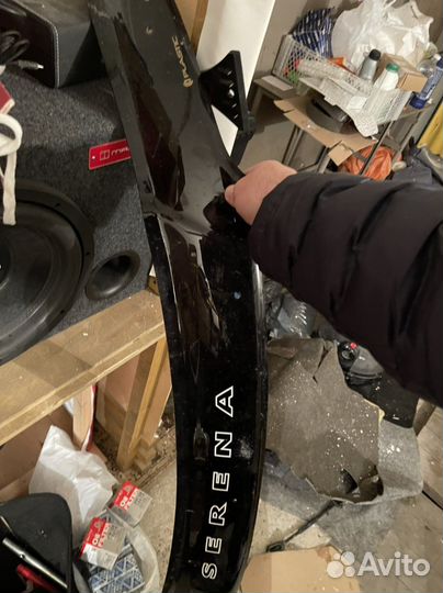 Дефлектор капота nissan serena c 26