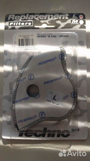 Фильтры для репираторов Respro Techno Gold (L)