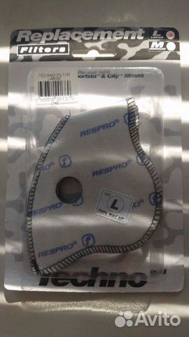 Фильтры для репираторов Respro Techno Gold (L)