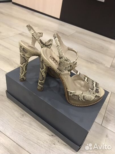 Туфли летние на платформе