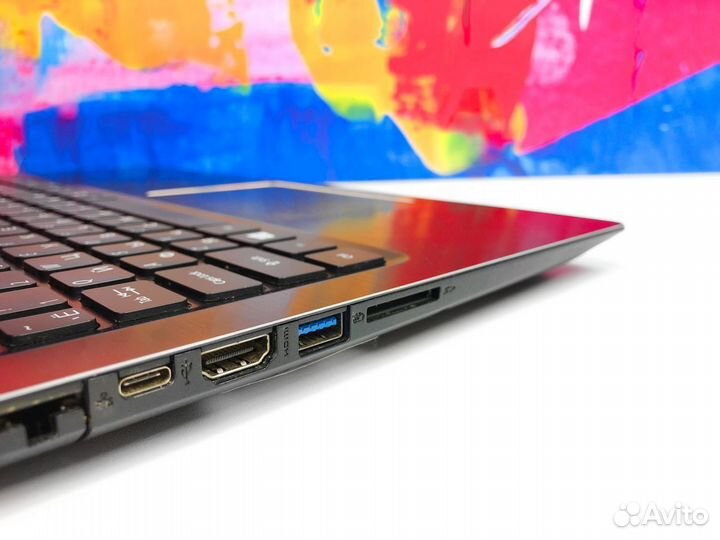 Ноутбук Asus Intel Core+GeForce+SSD в металле