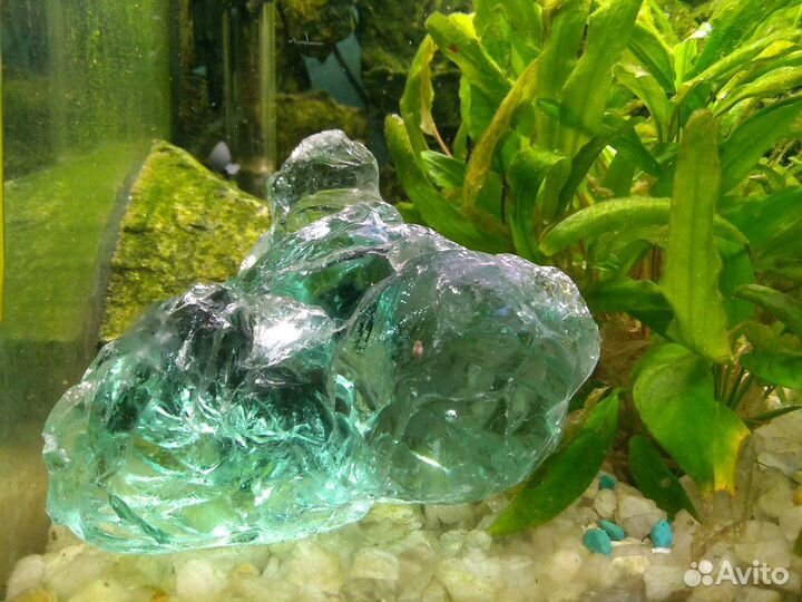 Стеклянные Камни для аквариума.эрклез