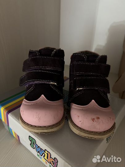 Демисезонные ботинки ортопедические 21