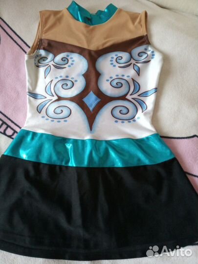 Купальник для художеств. гимнастики рост 130-146см