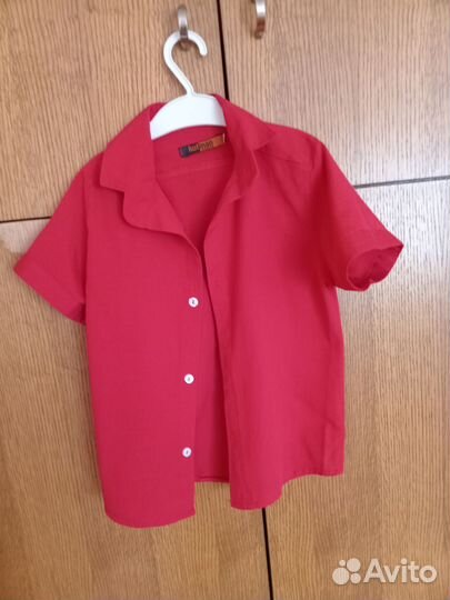 Рубашки для мальчика на 5-6 лет