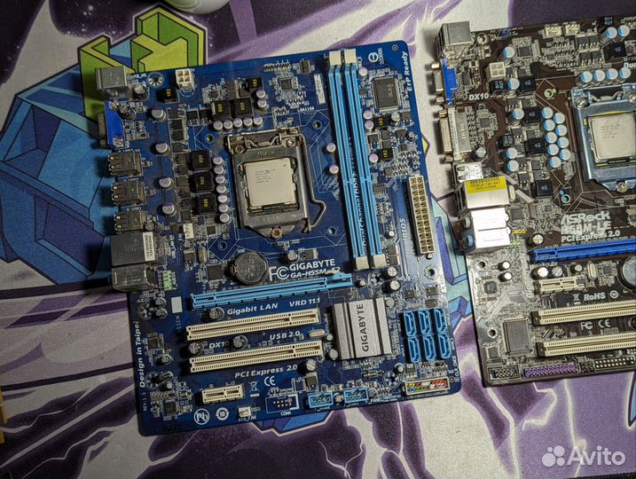 Комплекты Intel Core i3 Asrock Gigabyte