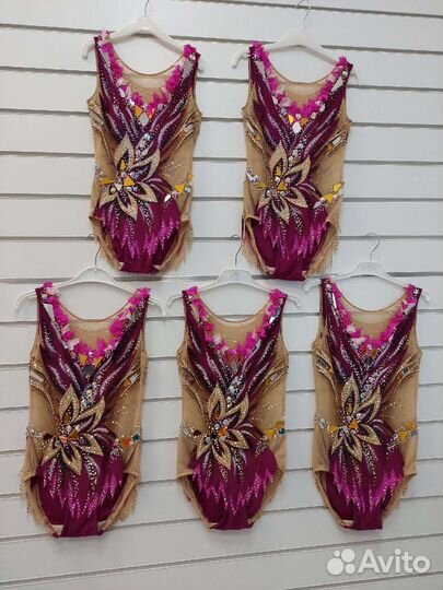 Купальники групповые для художественной гимнастики