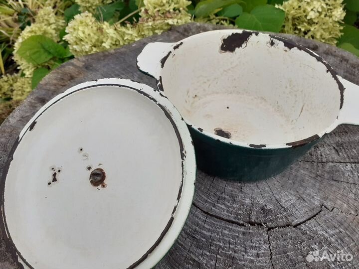 Чугунок Кастрюля для каши Посуда СССР