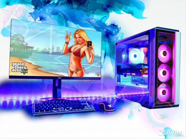 Игровой пк Intel i7 + RTX 3060 RTX 2060 Super 1060
