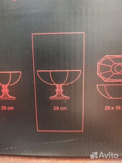 Ваза для фруктов на ножке