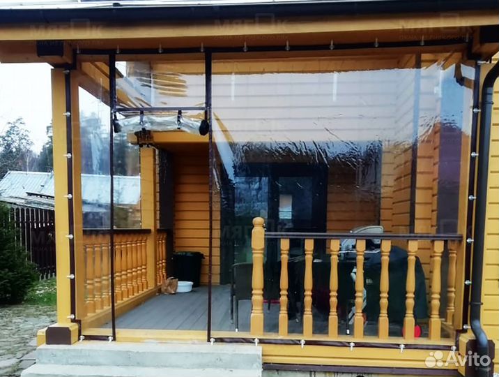 Мягкие окна для беседки