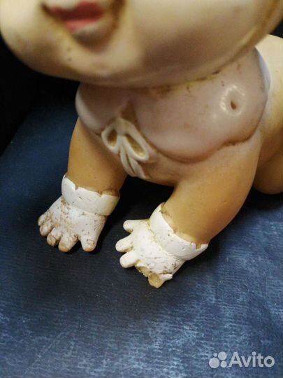 Пупс резиновый. гдр