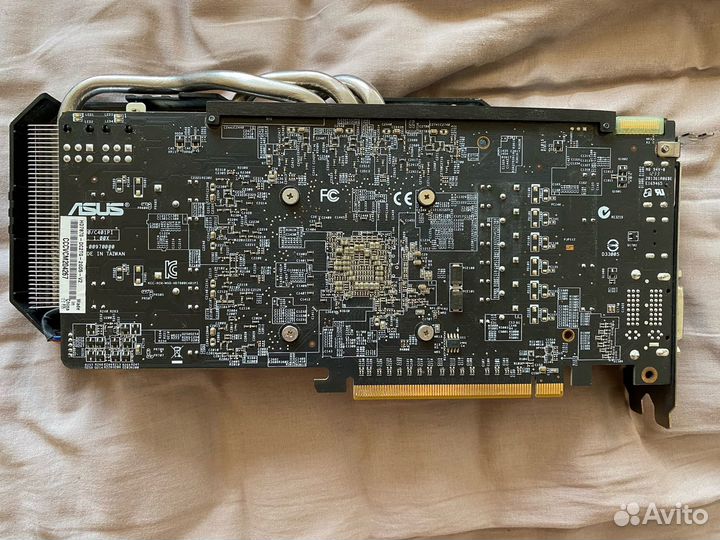 Видеокарта Asus HD7870-DC2TG-2GD5-V2 на запчасти