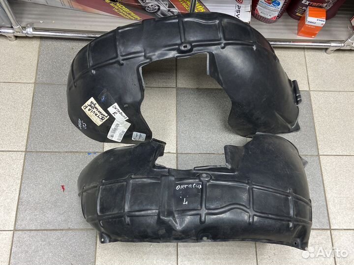 Подкрылок задняя часть skoda octavia R левый