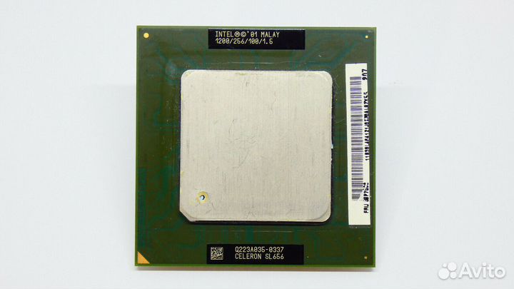 Celeron 1200/256/100/1.5 sl656 370 сокет retro