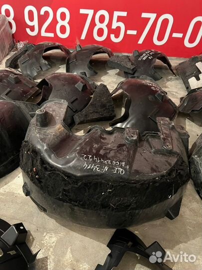 Подкрыльники мерседес мл жл гле глс 166