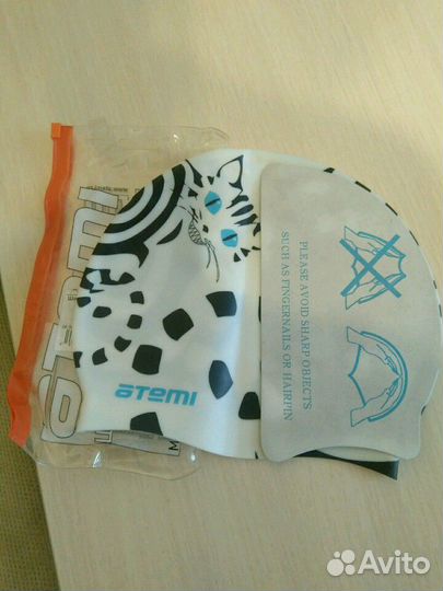 Шапочка для бассейна детская. Новая, в упаковке