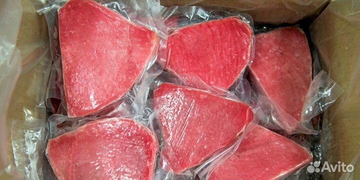 Филе тунца. Стейки тунца