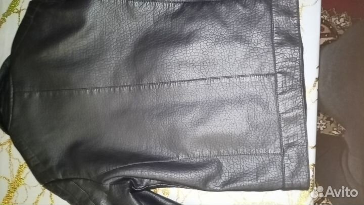 Куртка на мальчика кожаная