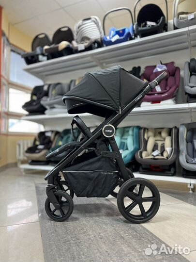Коляска прогулочная Indigo Corsa 2023 черный
