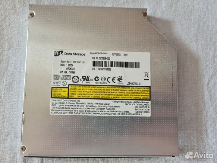 DVD CD привод для ноутбука