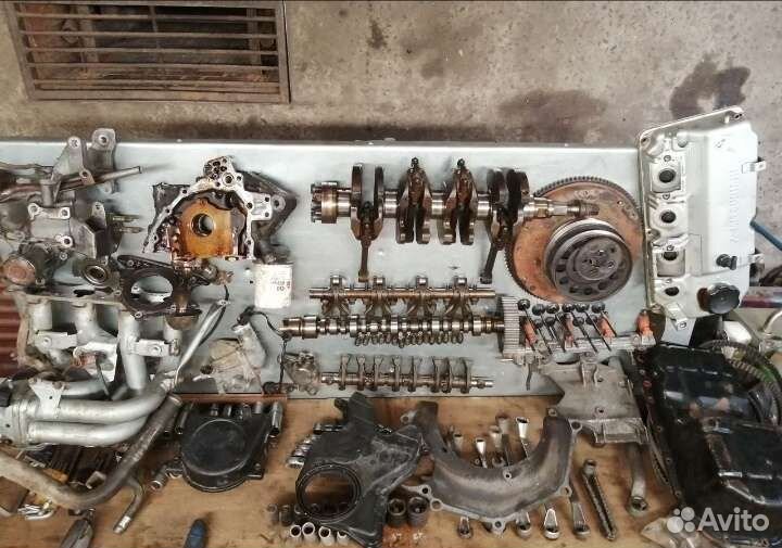 Разбираю двигатели mitsubishi lancer 9 4g18