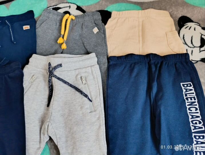 Спортивные брюки для мальчика 80