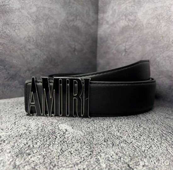Ремень женский amiri кожаный
