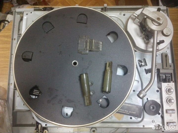 Запчасти проигрывателя Вега эп122С 120 110 109 006